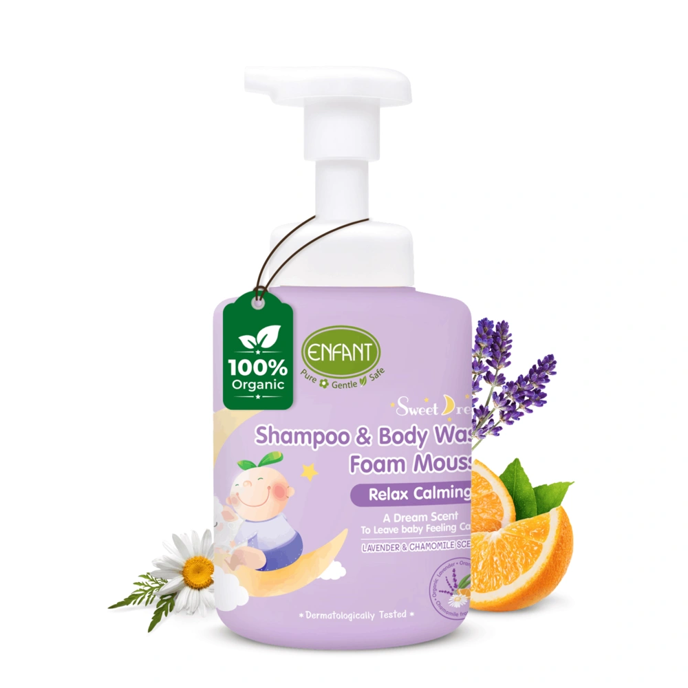 ENFANT Sweet Dream Shampoo & Body Foam Mousse 400ml