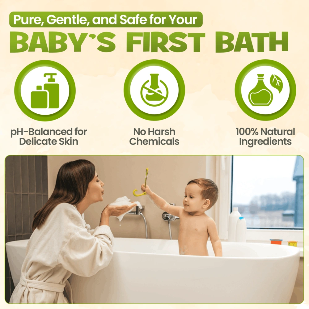 ENFANT Organic Plus Moisturizing Body Wash 500ml