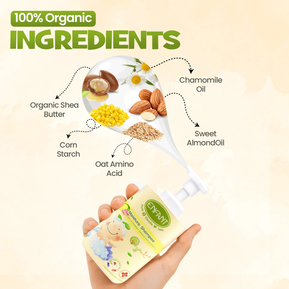 ENFANT Organic Plus Moisture Shampoo 300ml