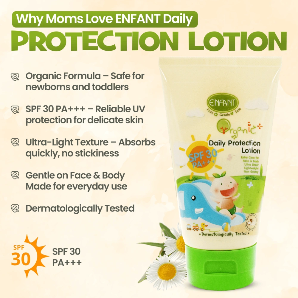 ENFANT Organic Plus Daily Protection Lotion 100 ML