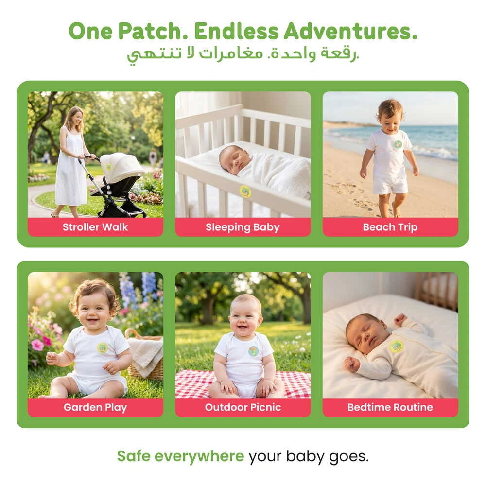 ENFANT Organic Bye Bye Mosquito Patch for Baby
